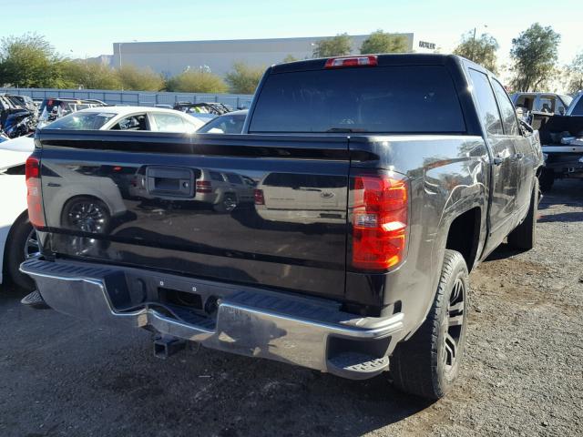 3GCPCRECXFG183750 - 2015 CHEVROLET SILVERADO BLACK photo 4