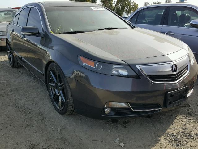 19UUA8F51CA007636 - 2012 ACURA TL SILVER photo 1