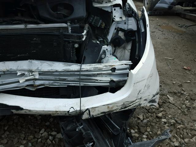 1FM5K8F87EGC11346 - 2014 FORD EXPLORER L WHITE photo 9