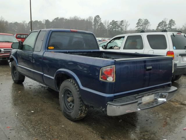 1GCCS19X3W8247973 - 1998 CHEVROLET S TRUCK S1 BLUE photo 3