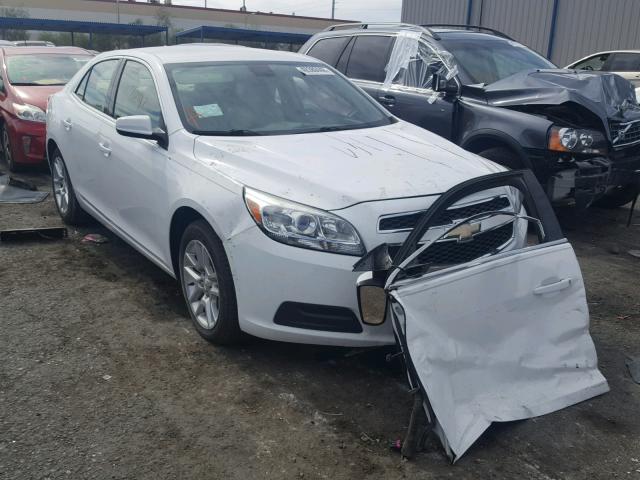 1G11D5RRXDF120018 - 2013 CHEVROLET MALIBU 1LT WHITE photo 1