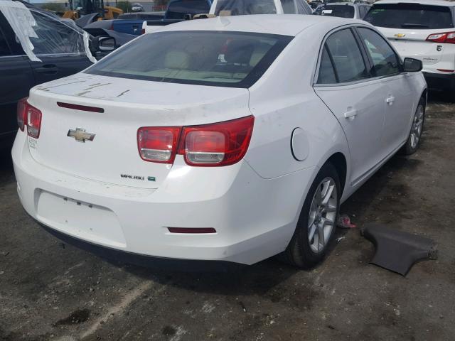 1G11D5RRXDF120018 - 2013 CHEVROLET MALIBU 1LT WHITE photo 4