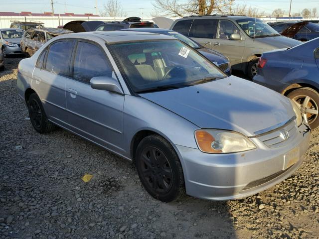 2HGES26793H611274 - 2003 HONDA CIVIC EX SILVER photo 1