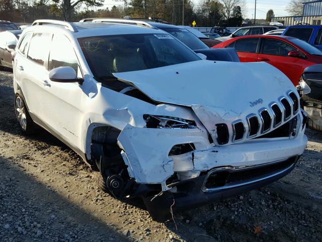 1C4PJLDB1GW229528 - 2016 JEEP CHEROKEE L WHITE photo 1