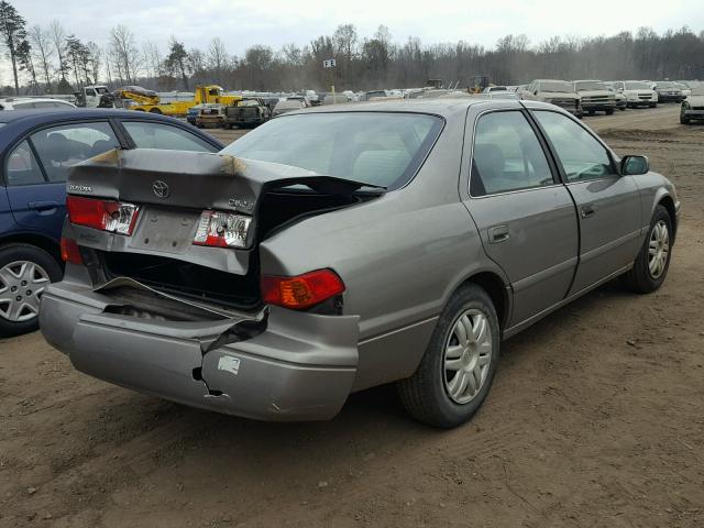 4T1BG22K51U085759 - 2001 TOYOTA CAMRY CE BEIGE photo 4