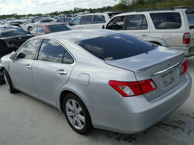 JTHBJ46G982224349 - 2008 LEXUS ES 350 WHITE photo 3