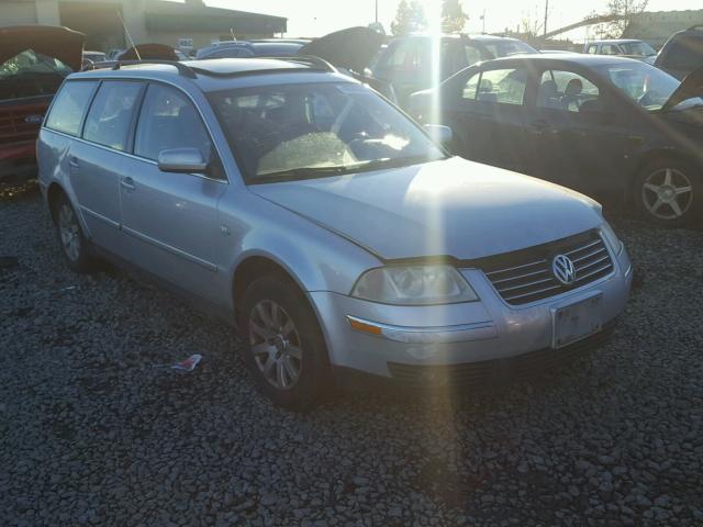 WVWVD63B33E172587 - 2003 VOLKSWAGEN PASSAT GLS SILVER photo 1