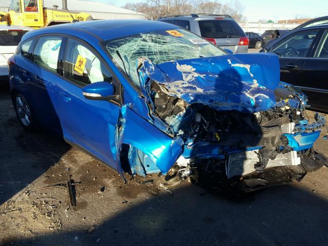 1FADP3K21DL225468 - 2013 FORD FOCUS SE BLUE photo 1