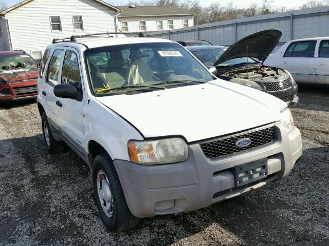 1FMYU02121KA15775 - 2001 FORD ESCAPE XLS WHITE photo 1