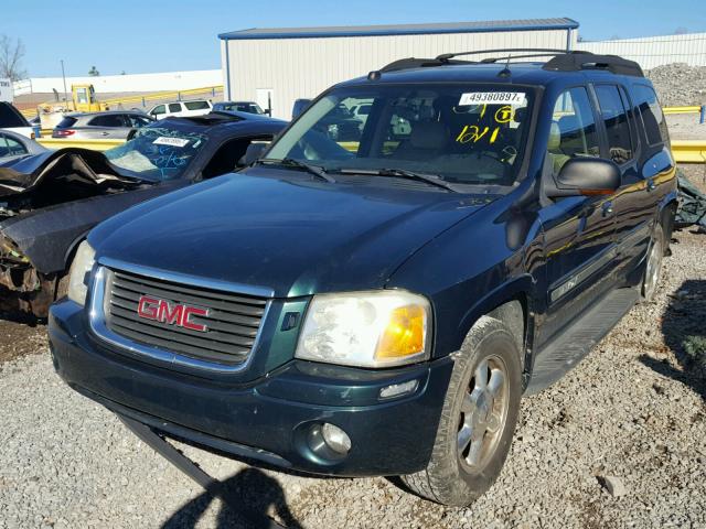 1GKET16S156118935 - 2005 GMC ENVOY XL GREEN photo 2