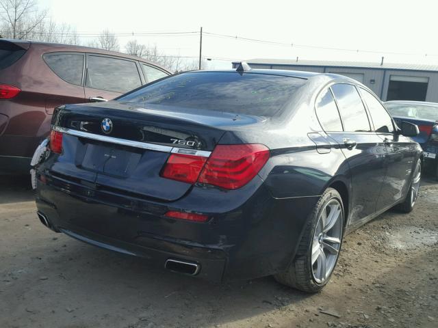 WBAKA8C50BCY36272 - 2011 BMW ALPINA B7 BLUE photo 4