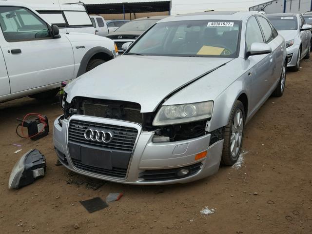 WAUDG74FX5N068964 - 2005 AUDI A6 3.2 QUA SILVER photo 2