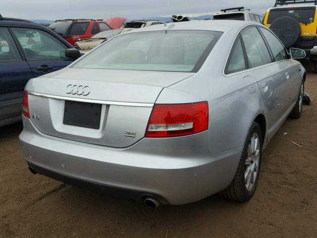 WAUDG74FX5N068964 - 2005 AUDI A6 3.2 QUA SILVER photo 4