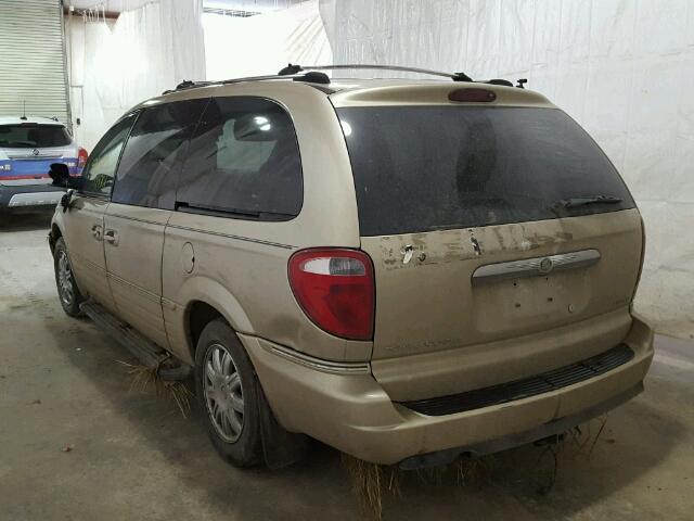 2A4GP64L06R661019 - 2006 CHRYSLER TOWN & COU TAN photo 3