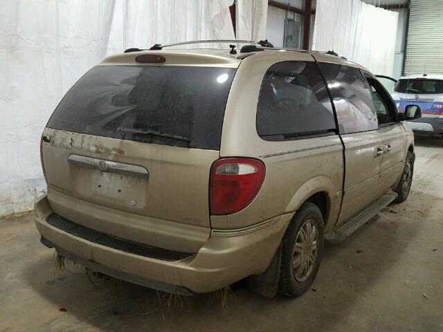 2A4GP64L06R661019 - 2006 CHRYSLER TOWN & COU TAN photo 4