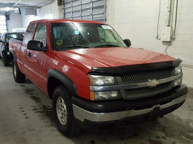 1GCEK19V83E170764 - 2003 CHEVROLET SILVERADO RED photo 1