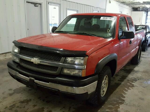 1GCEK19V83E170764 - 2003 CHEVROLET SILVERADO RED photo 2