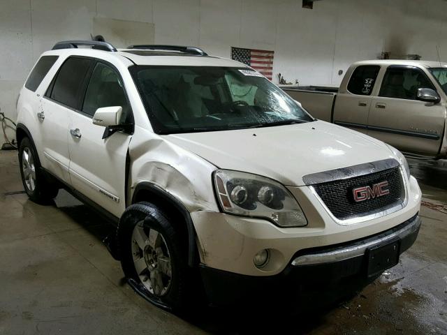 1GKER33728J237640 - 2008 GMC ACADIA SLT თეთრი ფოტო 1