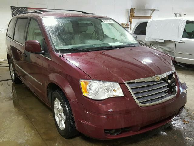 2A8HR54189R530723 - 2009 CHRYSLER TOWN & COU BURGUNDY photo 1