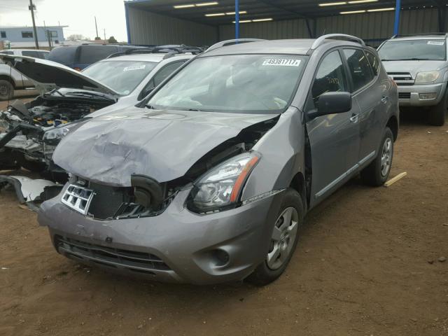 JN8AS5MT5FW650839 - 2015 NISSAN ROGUE SELE GRAY photo 2