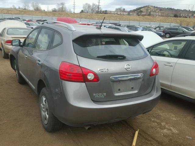 JN8AS5MT5FW650839 - 2015 NISSAN ROGUE SELE GRAY photo 3