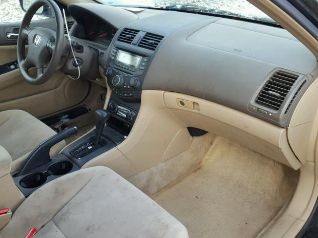 1HGCM56363A064060 - 2003 HONDA ACCORD LX BLACK photo 5