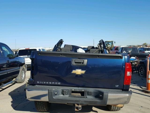 2GCEC19J481103209 - 2008 CHEVROLET SILVERADO BLUE photo 10