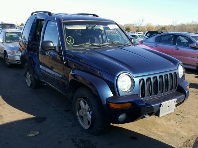 1J4GL58K32W139235 - 2002 JEEP LIBERTY LI BLUE photo 1