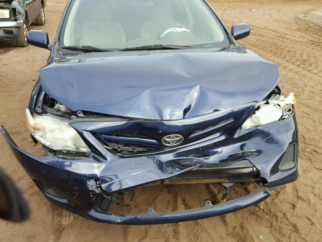 JTDBU4EE5B9149690 - 2011 TOYOTA COROLLA BA BLUE photo 9