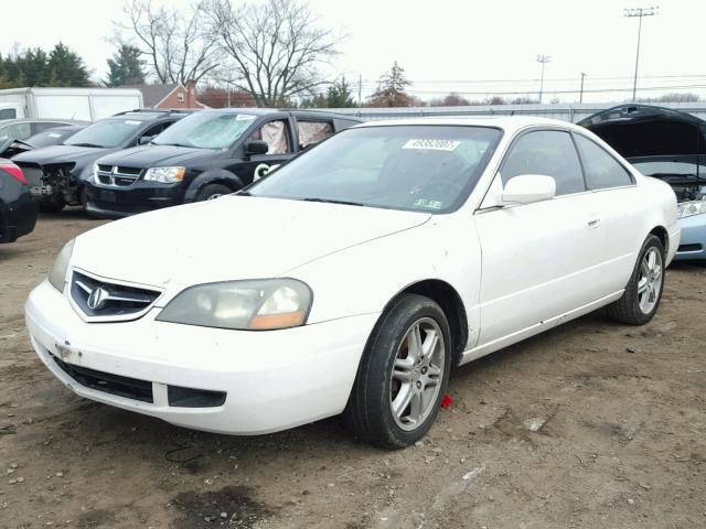 19UYA42713A007928 - 2003 ACURA 3.2CL TYPE WHITE photo 2