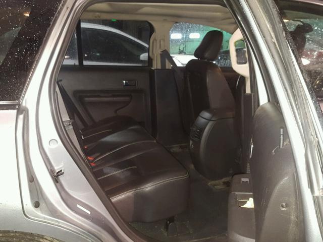 2FMDK39C77BB45180 - 2007 FORD EDGE SEL P SILVER photo 6