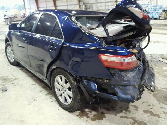 4T1BE46K47U069573 - 2007 TOYOTA CAMRY NEW BLUE photo 3