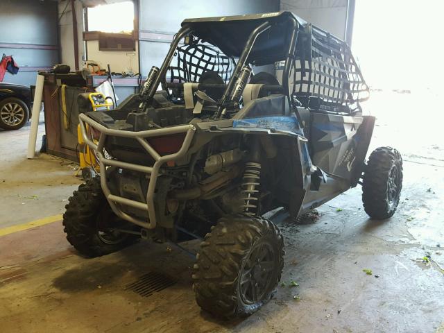 3NSVDE921GF454327 - 2016 POLARIS RZR XP TUR BLUE photo 4