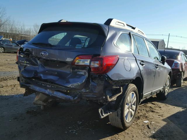 4S4BSAAC2H3320511 - 2017 SUBARU OUTBACK 2. GRAY photo 4