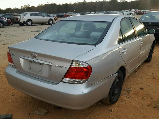 4T1BE32K95U078427 - 2005 TOYOTA CAMRY LE 银色 照片 4