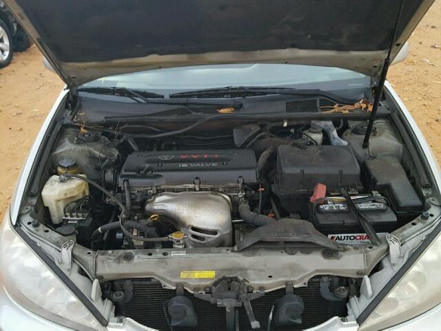 4T1BE32K95U078427 - 2005 TOYOTA CAMRY LE 银色 照片 7