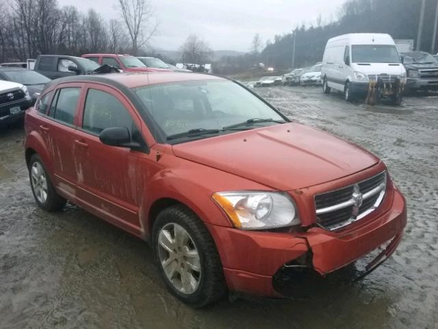 1B3HB48A99D240057 - 2009 DODGE CALIBER SX ORANGE photo 1