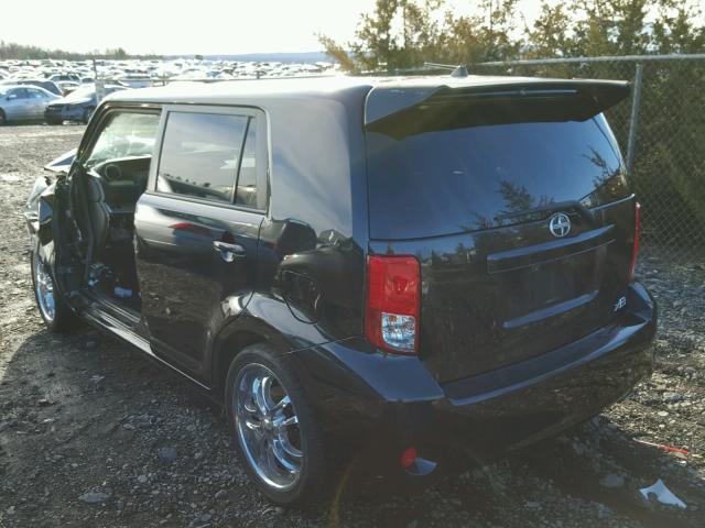 JTLZE4FE7B1137375 - 2011 TOYOTA SCION XB BLACK photo 3