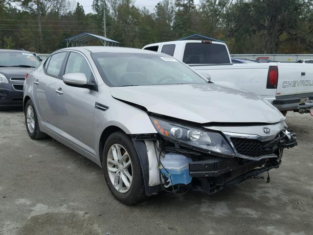 KNAGM4A73C5276540 - 2012 KIA OPTIMA LX SILVER photo 1