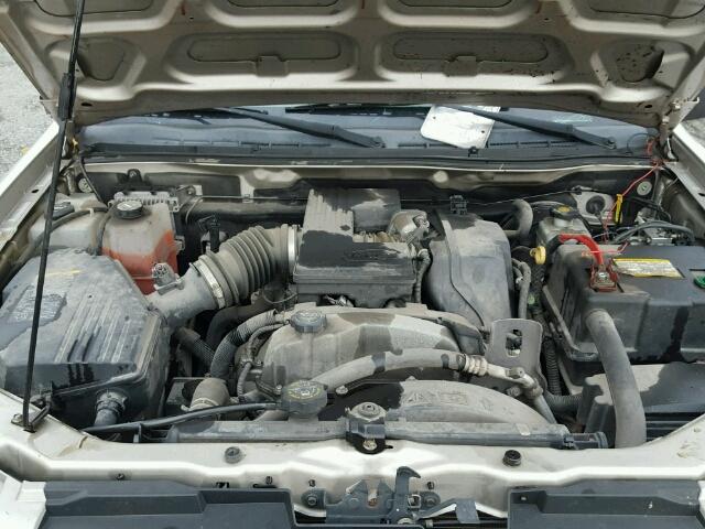 1GCDT19E478160665 - 2007 CHEVROLET COLORADO SILVER photo 7