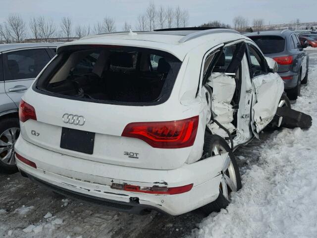 WA1MGCFE5BD006383 - 2011 AUDI Q7 PREMIUM WHITE photo 4