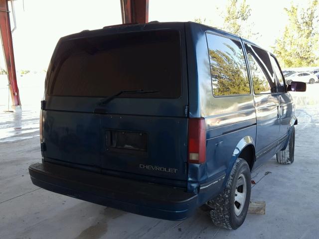 1GNDM19W8TB154281 - 1996 CHEVROLET ASTRO BLUE photo 4