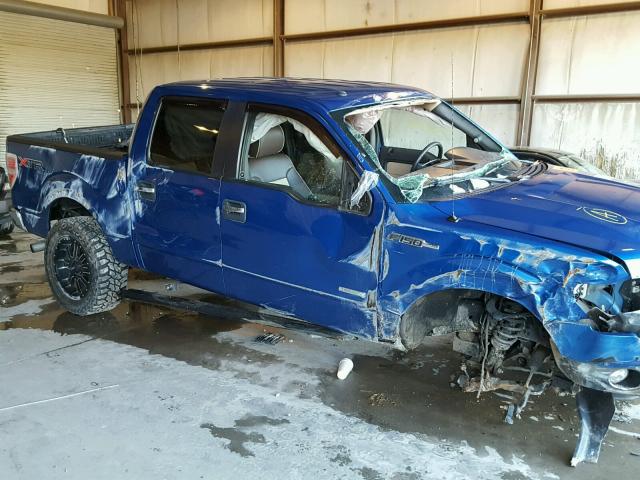 1FTFW1ET4DFA69973 - 2013 FORD F150 SUPER BLUE photo 9