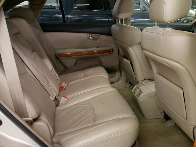 JTJHW31U460038048 - 2006 LEXUS RX 330 TAN photo 6