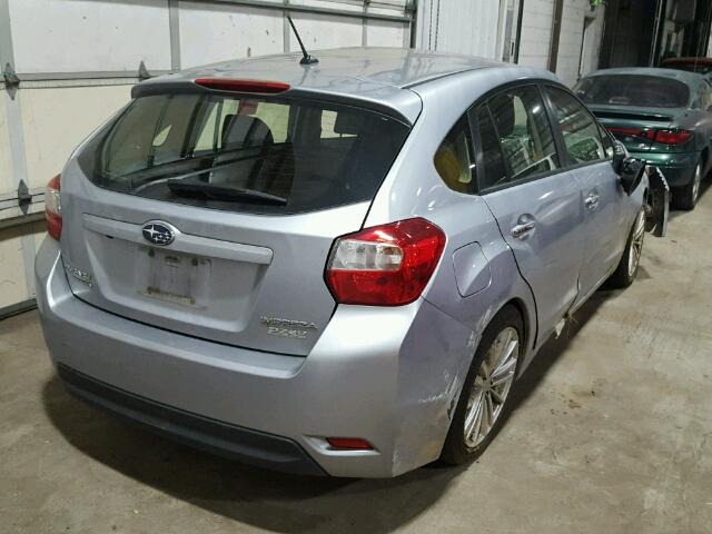 JF1GPAH62EH340032 - 2014 SUBARU IMPREZA LI SILVER photo 4