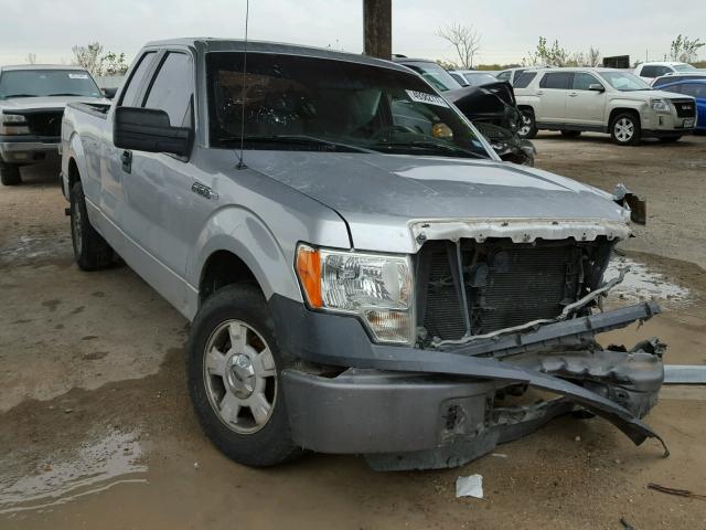 1FTFX1CF3BFD15547 - 2011 FORD F150 SUPER SILVER photo 1