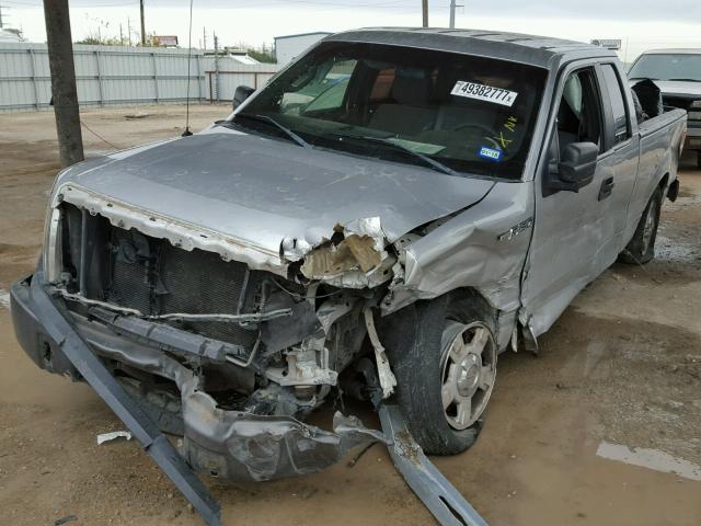 1FTFX1CF3BFD15547 - 2011 FORD F150 SUPER SILVER photo 2