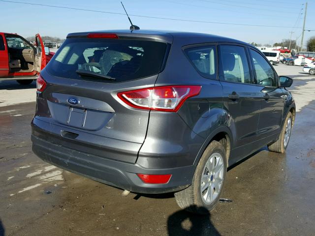 1FMCU0F7XDUA45768 - 2013 FORD ESCAPE S GRAY photo 4