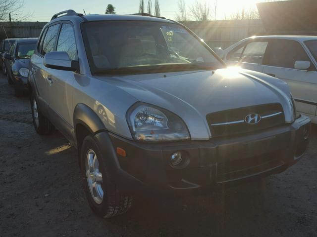 KM8JN72D95U050731 - 2005 HYUNDAI TUCSON GLS SILVER photo 1