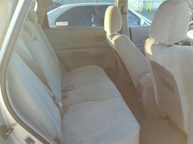 KM8JN72D95U050731 - 2005 HYUNDAI TUCSON GLS SILVER photo 6